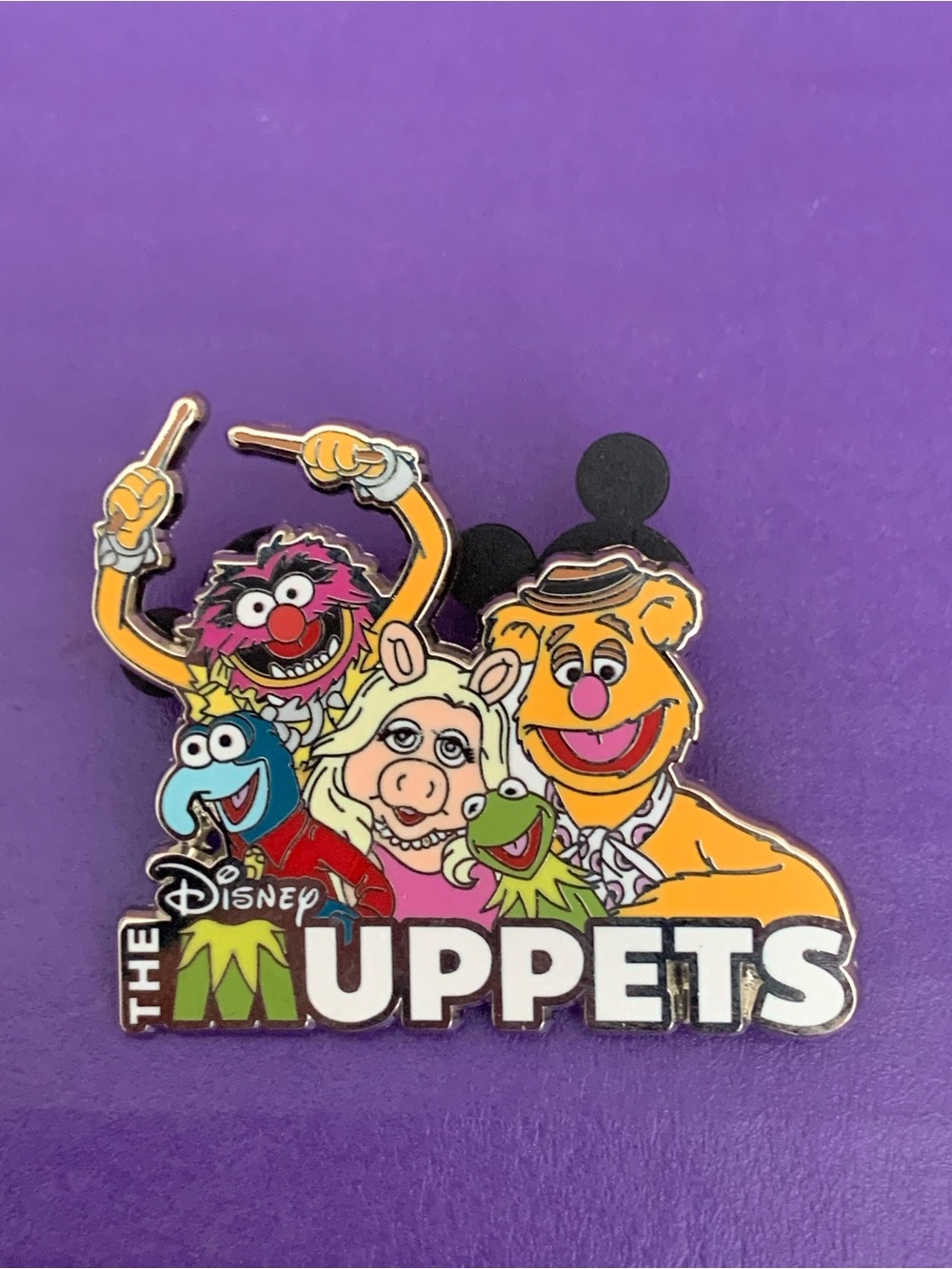 The MUPPETS All Cast Animal Gonzo Miss Piggy Kermit Fozzie Disney Pin